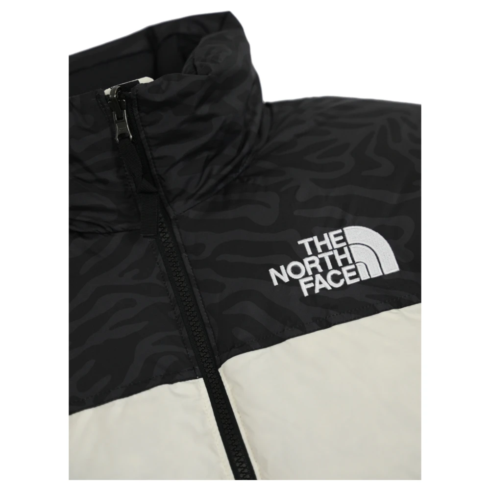 The North Face Gewatteerde capuchonjas White Heren