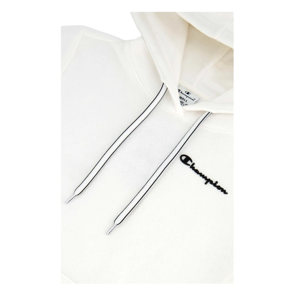 Champion Hooded Sweatshirt Hoodie White Dames