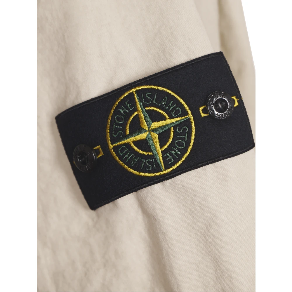 Stone Island Casual Overhemden Collectie Beige Heren