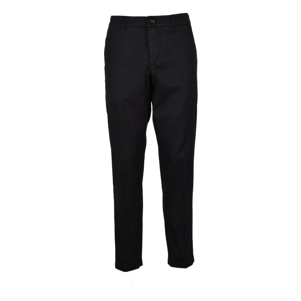 Department Five Katoenmix Pantalone Broek Black Heren
