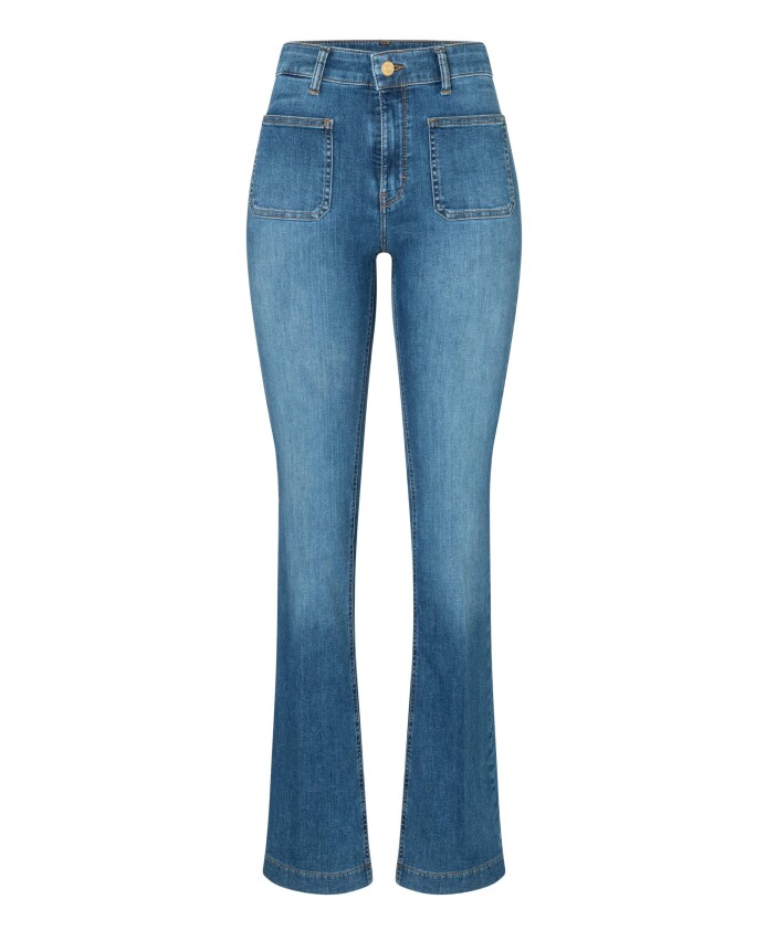 vintage-flared-denim-broek