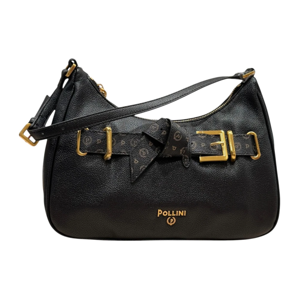 Pollini Women's Black Shoulder Bags, One Size, Shoulder Bag