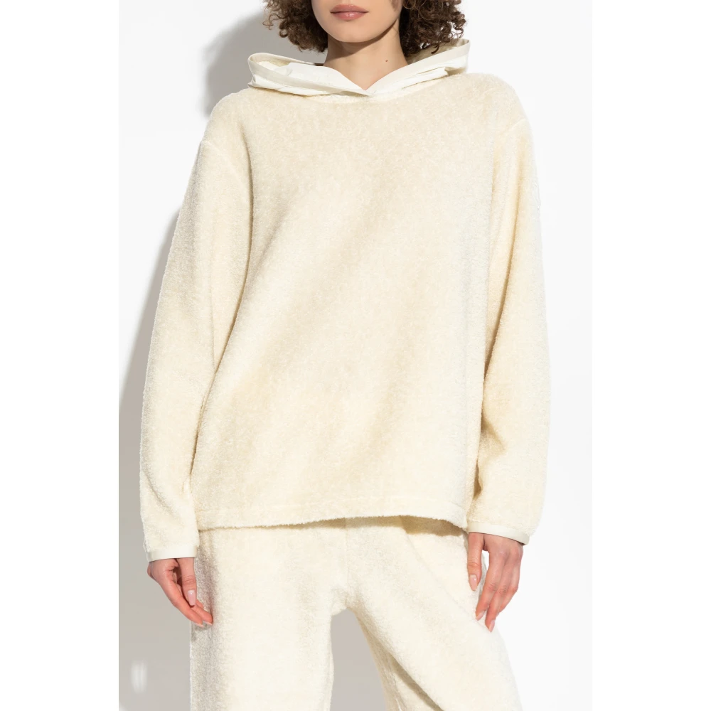 Moncler Hoodie Beige Dames
