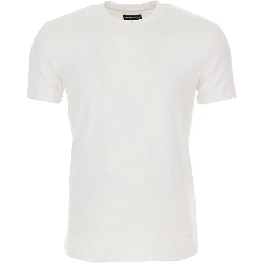 Emporio Armani Witte T-shirts en Polos voor Heren White Heren