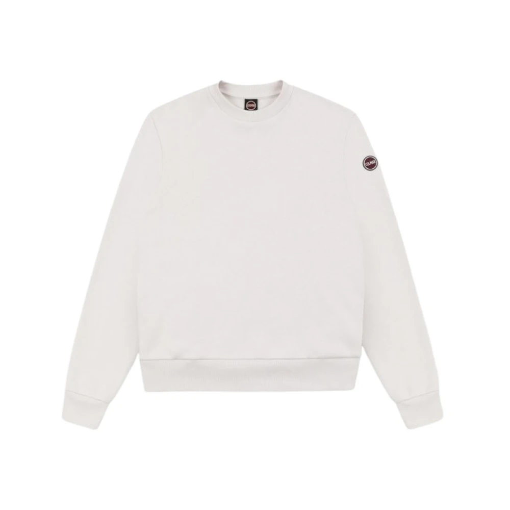 Colmar Herr Crewneck Sweatshirt - Vit White, Herr