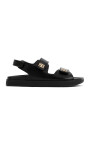black-leather-sandals