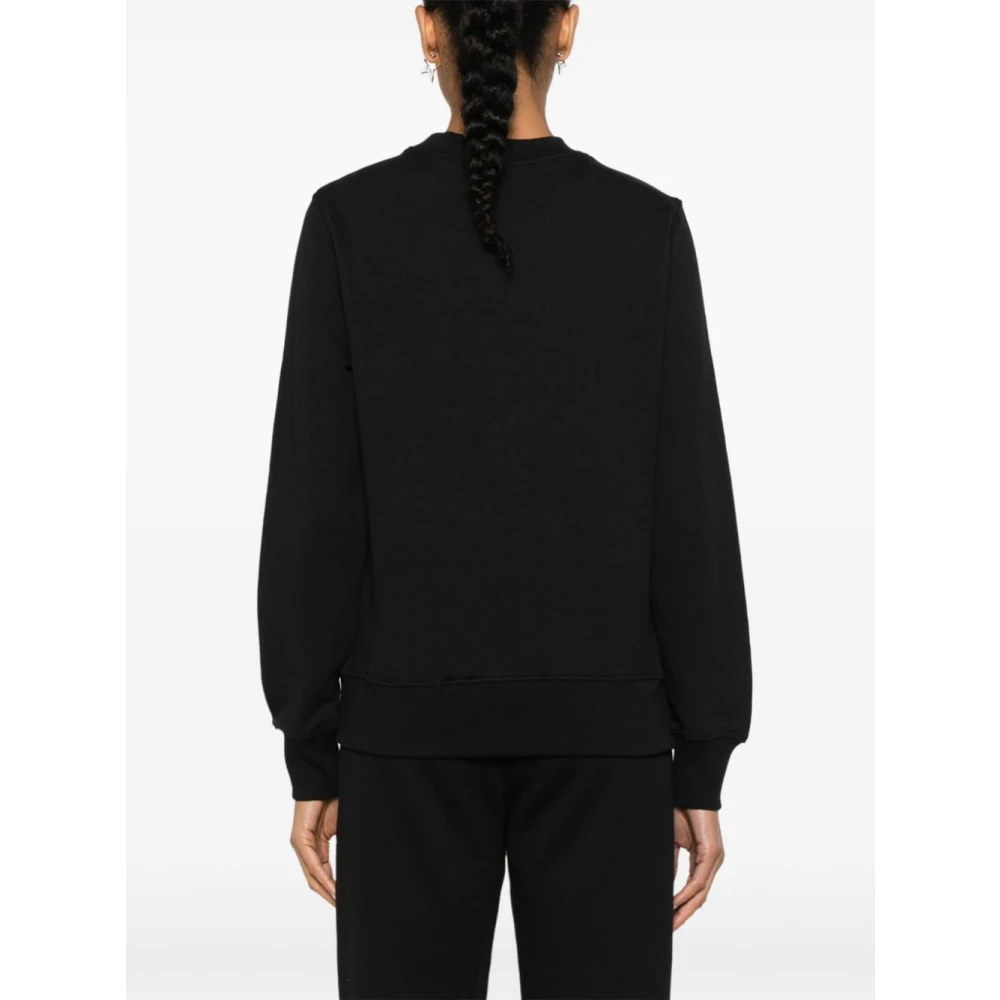 Versace Jeans Couture Zwarte Sweatshirt voor Vrouwen Aw24 Black Dames