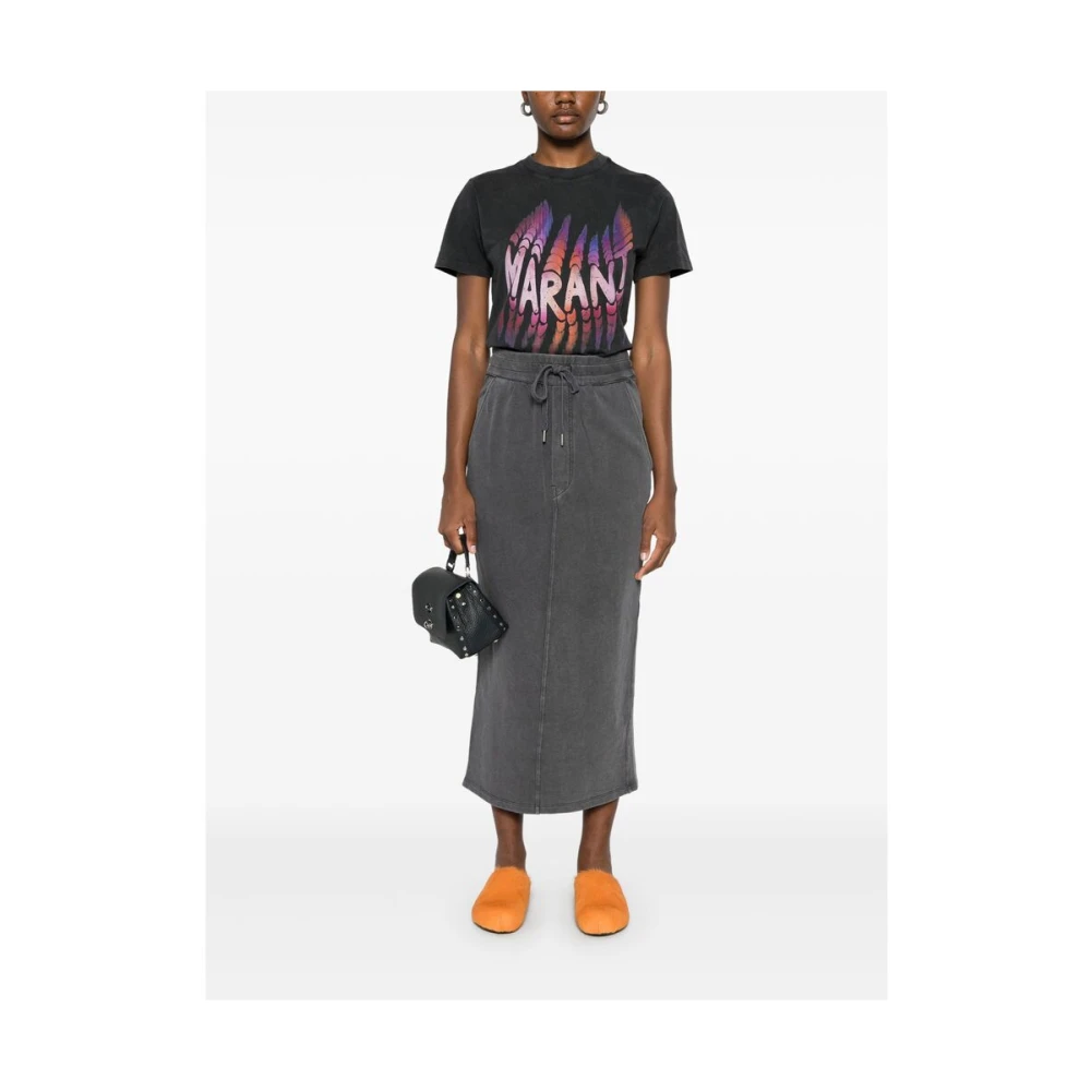 Isabel Marant Étoile Etoile Antracietgrijze Rok Gray Dames