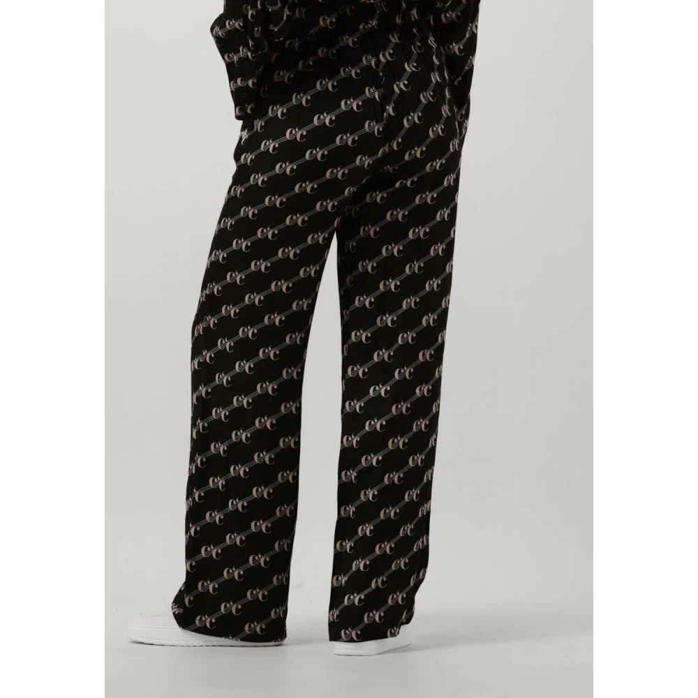 Co'Couture Logo Line Pant Black Dames