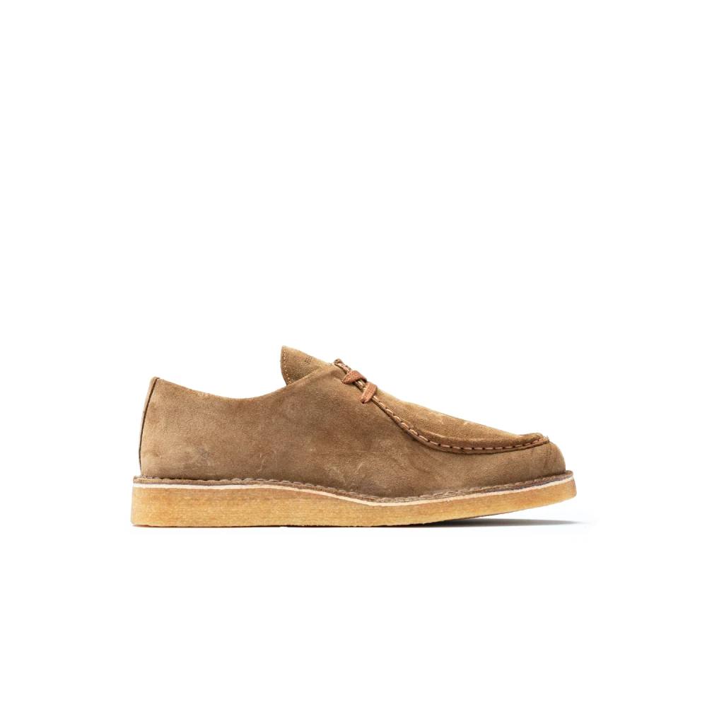 Selected Homme Mocka Moc-Toe Snörskor Brown, Herr