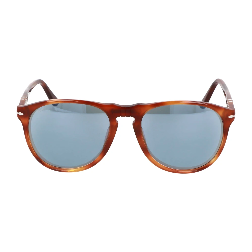 Persol Unisex Brown Sunglasses, 55 Mm, Iconic Sunglasses With Unique Design