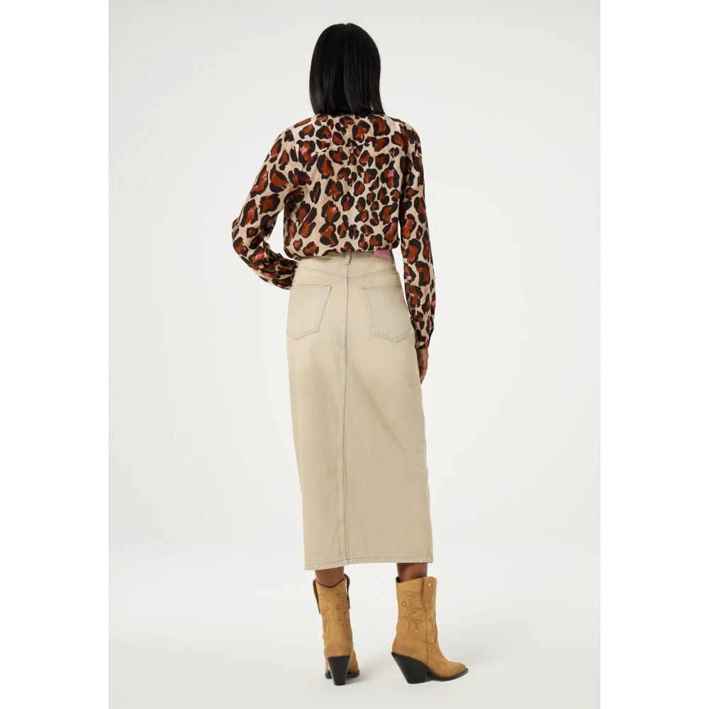 Fabienne Chapot Carlyne Skirt Beige Dames