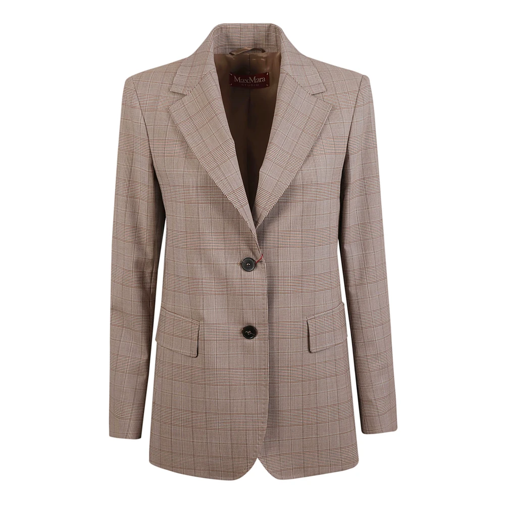 Max Mara Studio Bruine David Jas Brown Dames