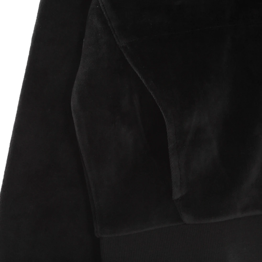 Carhartt WIP Zwarte Sweatshirt met Lange Mouwen en Ribboorden Black Heren