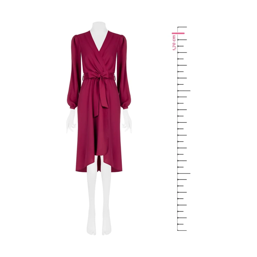 RINASCIMENTO Stijlvolle Winterjurk Pink Dames