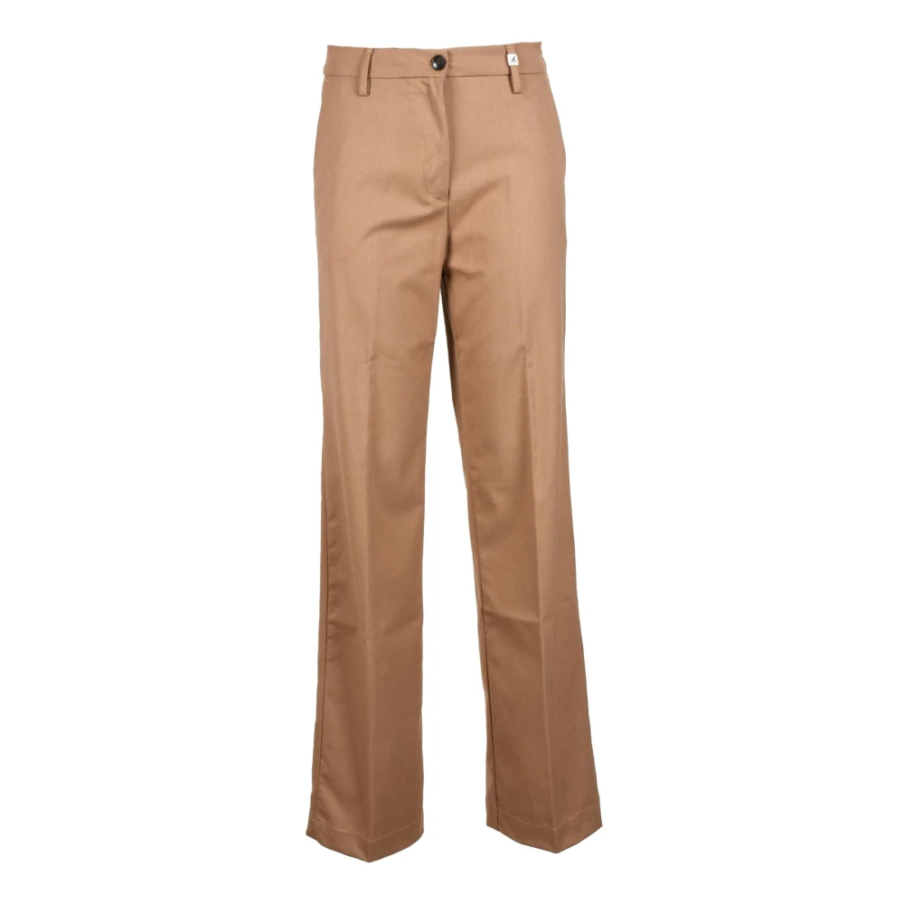 Myths Elegante Stretch Broek Brown Dames