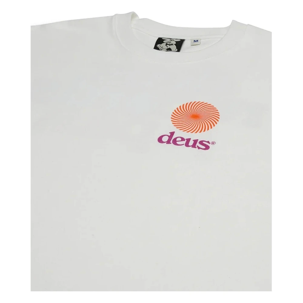Deus Ex Machina Strata T-shirt White Heren