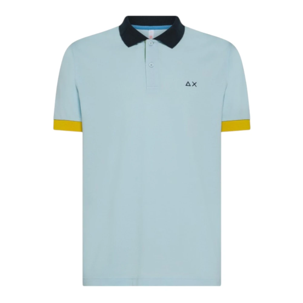 Sun68 - Tops > Polo Shirts - Blue - Sun68 - Modalova