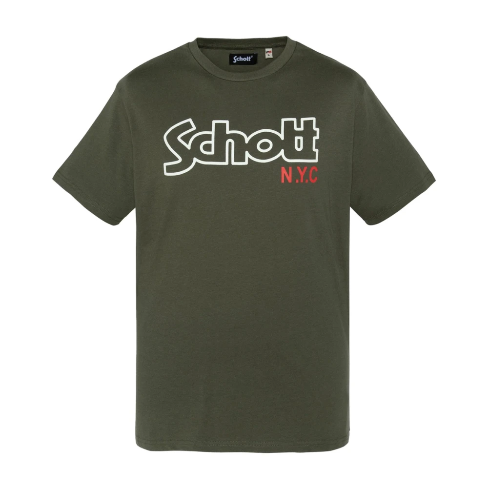 Tops > T-Shirts - - Schott NYC - Modalova