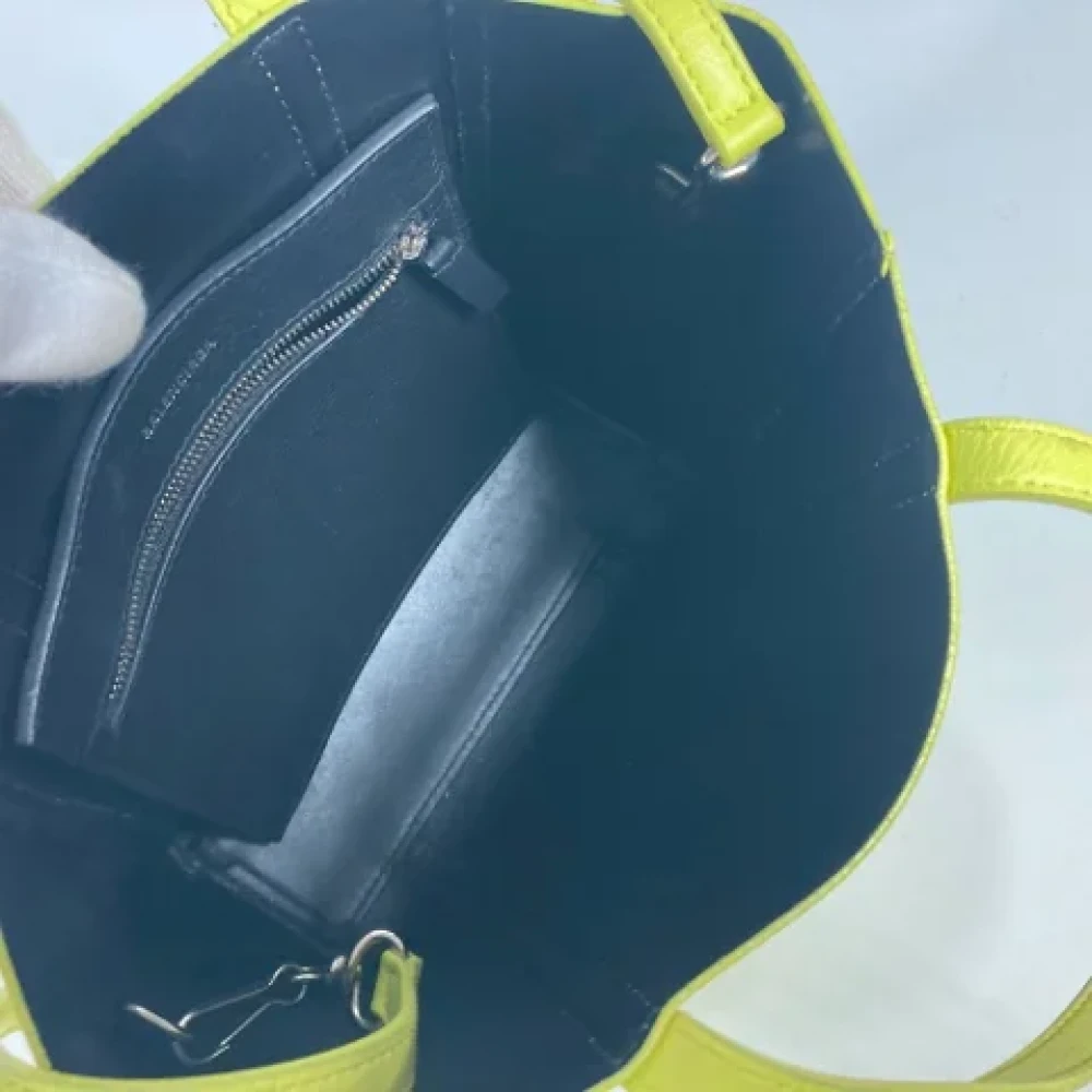 Balenciaga Vintage Pre-owned Leather balenciaga-bags Yellow Dames