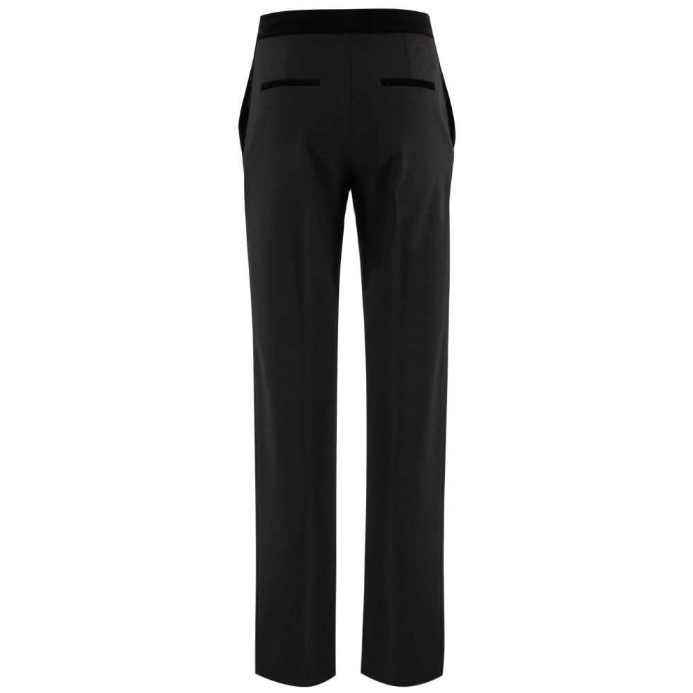 Antonelli Firenze Klassieke Elastische Taille Broek Black Dames