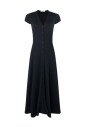 robe-midi-en-tricot-cotele-a-col-en-v