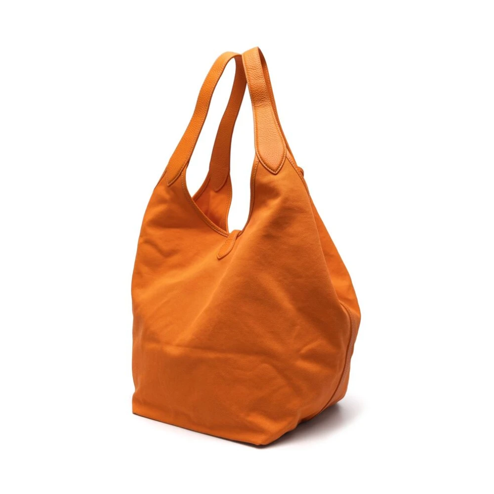Ralph Lauren Foldover Tote Bag Orange Dames