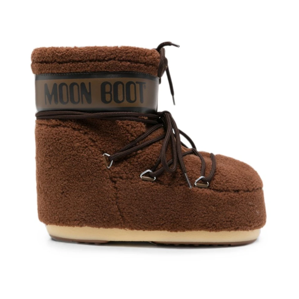 Moon Boot , Winter Boots, Female, Brown, 6 Uk, Icon Low Fleece
