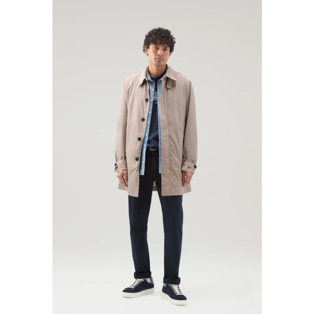 Woolrich Stad Urban Touch Jas Brown Heren