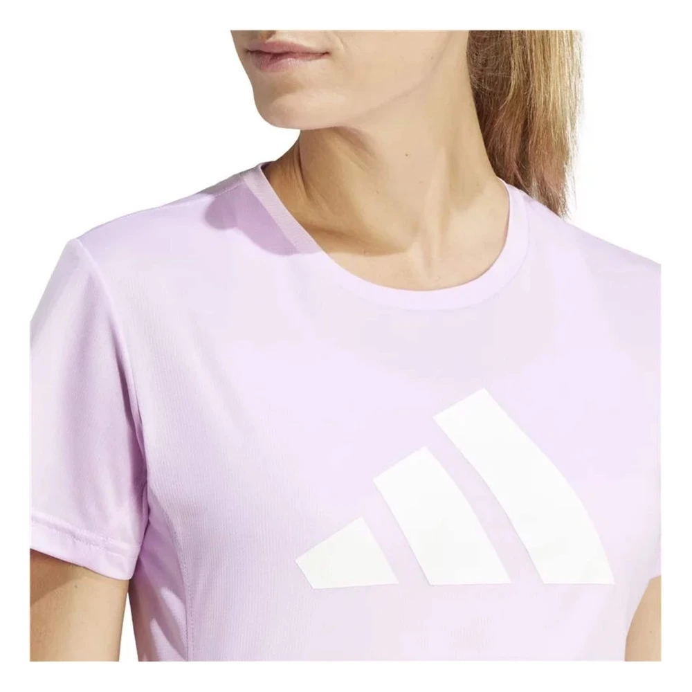 Adidas Run It T-shirt Pink Dames