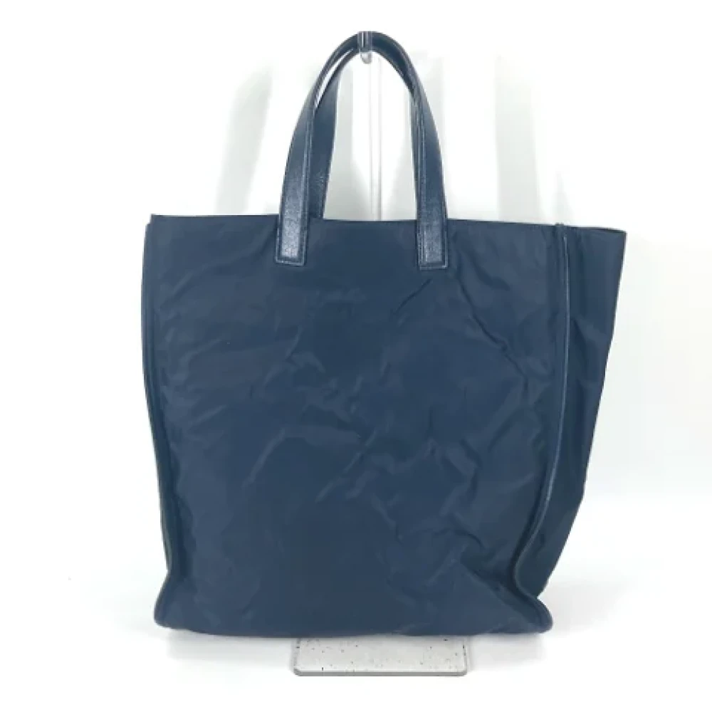 Fendi Vintage Pre-owned Fabric fendi-bags Blue Heren