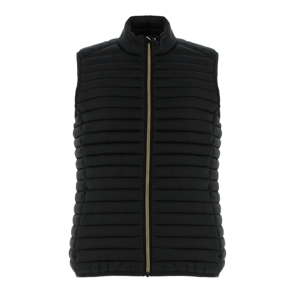 Save The Duck Zwarte gewatteerde jas lichtgewicht winterjas Black Dames
