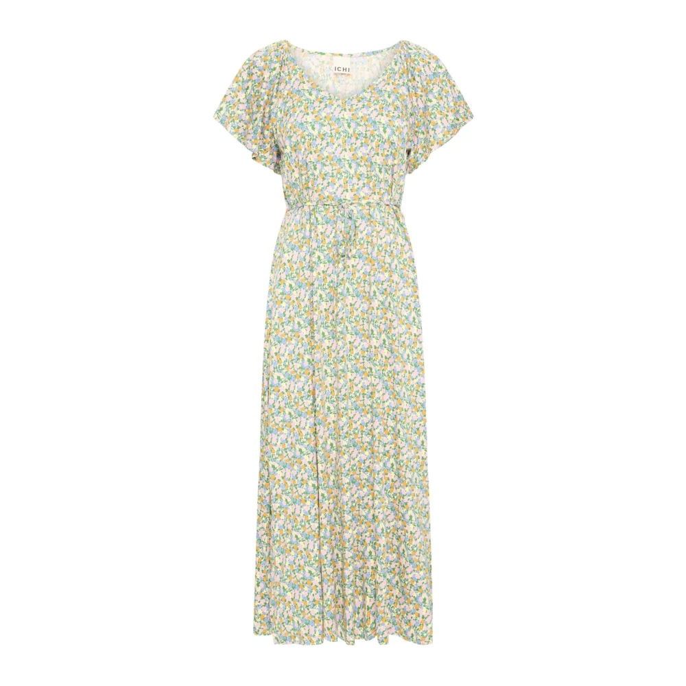 Ichi Donna Multicolor - Abito Midi Fiori Multi - Dresses - E - Xs - Immagine 3