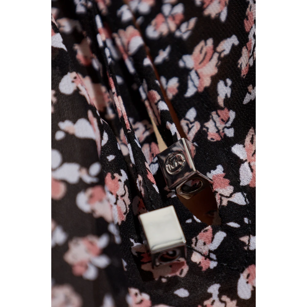 Michael Kors Bloemenprint top Black Dames