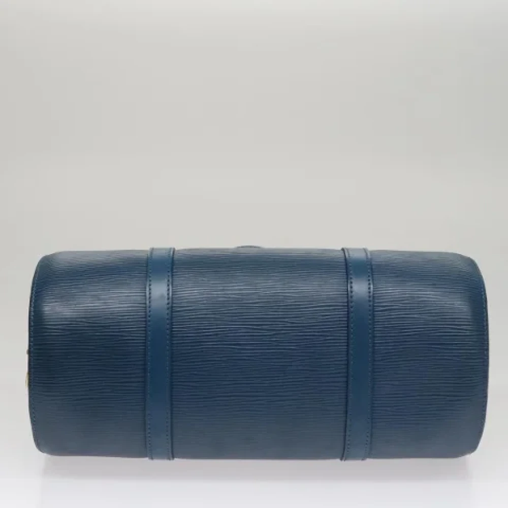 Louis Vuitton Vintage Pre-owned Leather handbags Blue Dames