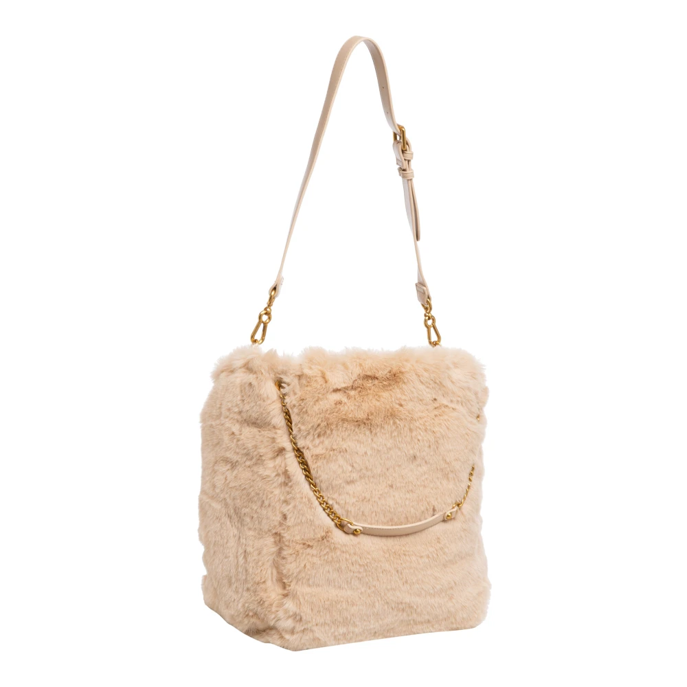 Juicy Couture Stijlvolle Tote tas met verstelbare band Beige Dames