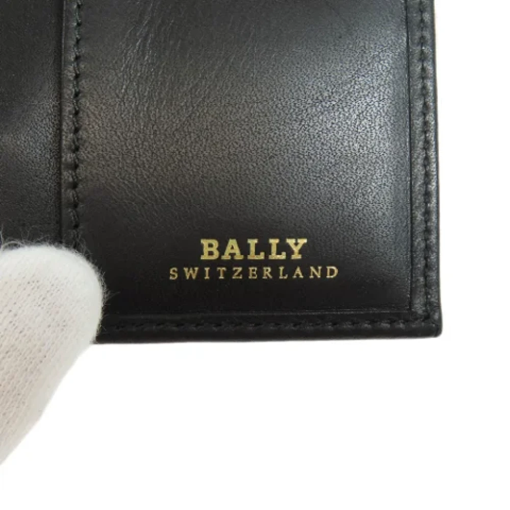 Bally Pre-owned Leather key-holders Black Dames