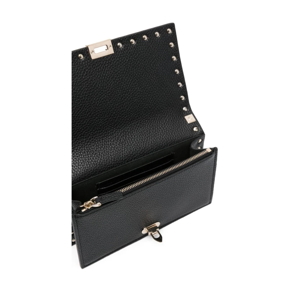 Valentino Garavani Zwarte Clutch Tassen voor Vrouwen Black Dames