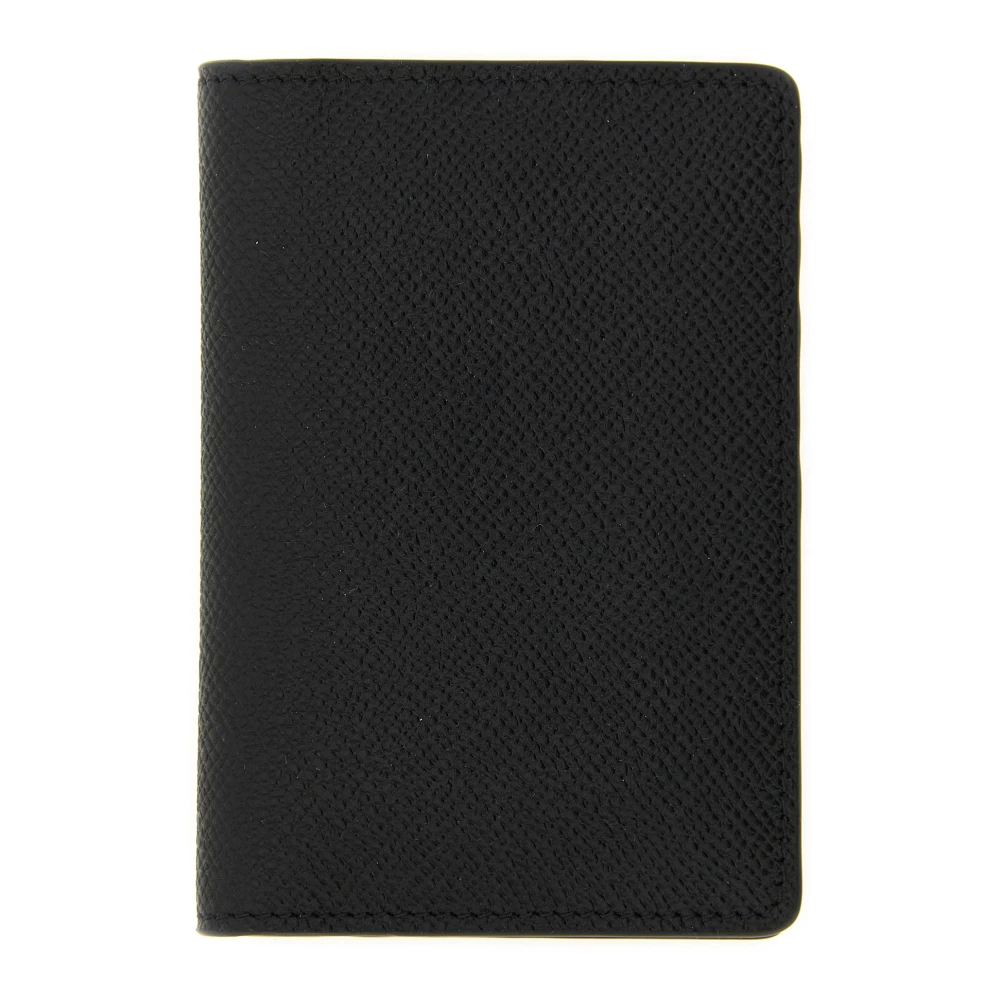Maison Margiela Black Wallets & Cardholders, Male, One Size, Book Cardholder