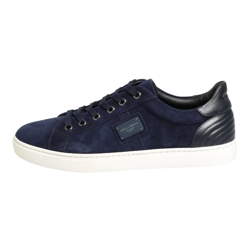Dolce & Gabbana Low-Top Sneakers Heren Schoenen Blauw