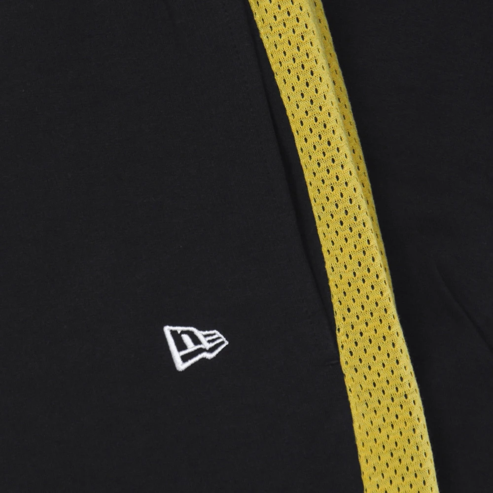 new era NBA Team Logo Lichtgewicht Jogger Broek Black Heren