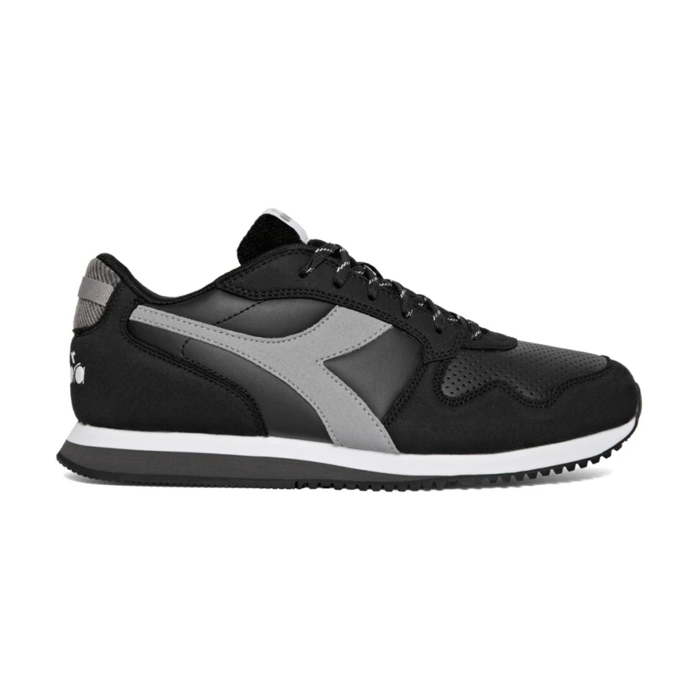 Diadora Men's Black Sneakers, 10 Uk, Urban Casual Sneaker