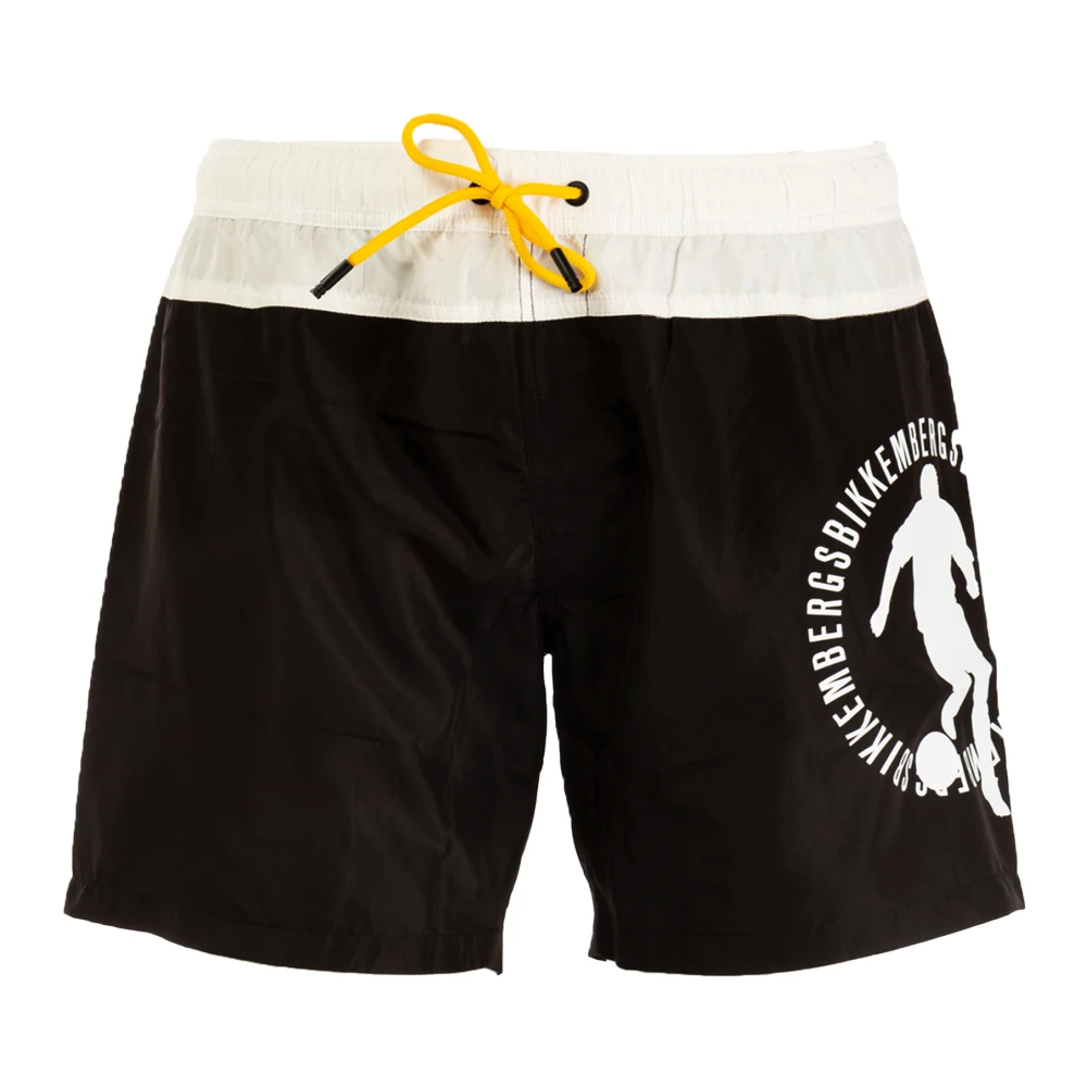 Bikkembergs Heren Boardshorts voor zomerse stijl Black Heren