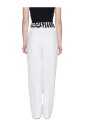 pantalon-bootcut-en-polyester-blanc
