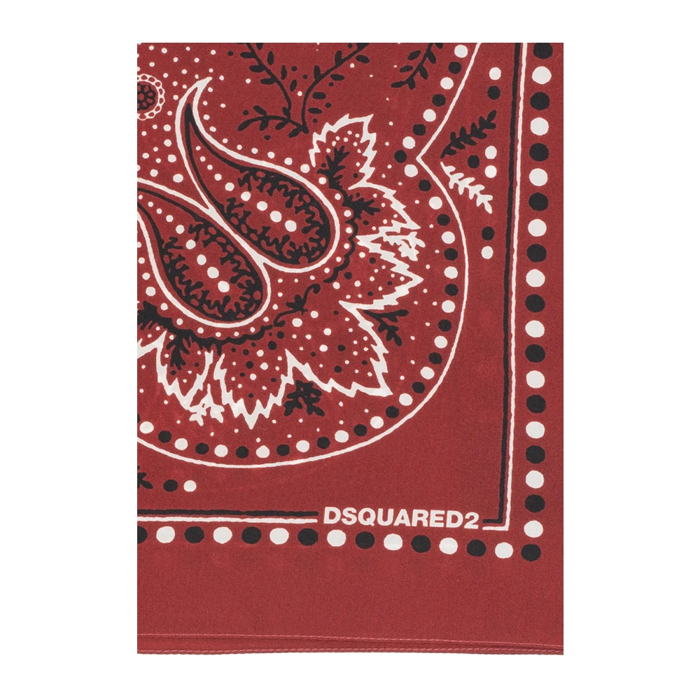 Dsquared2 Gedrukte sjaal Multicolor Heren