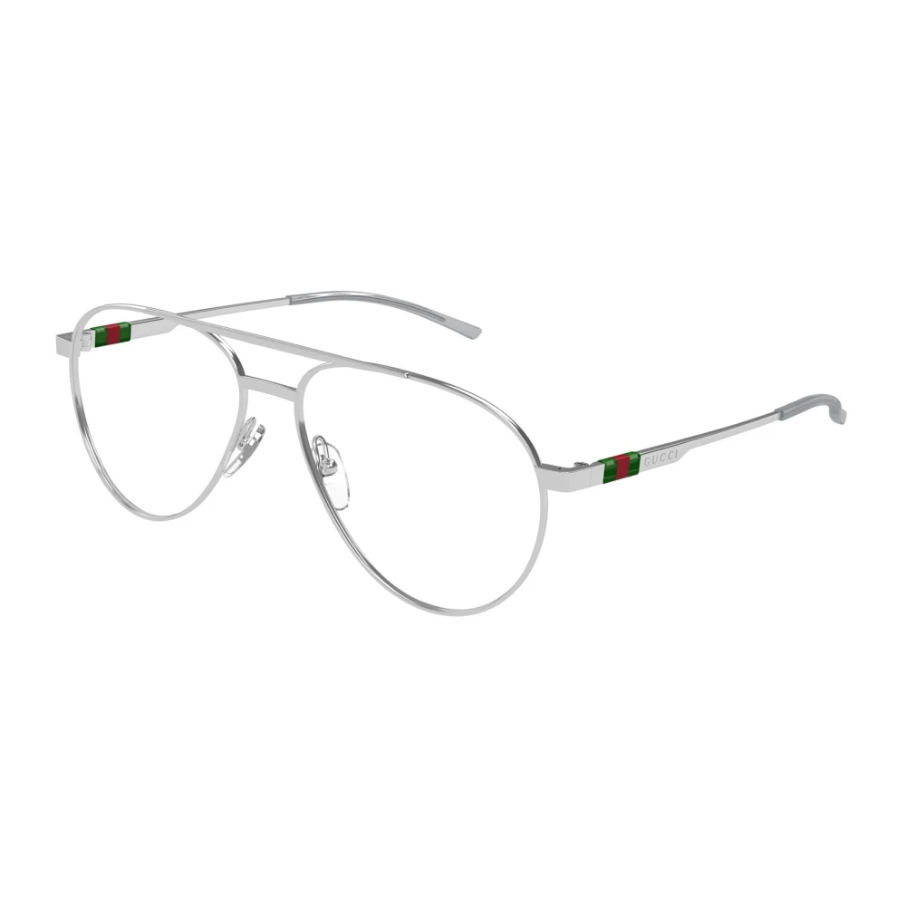 Gucci Men's Gray Glasses, 56 Mm, Optical Frame