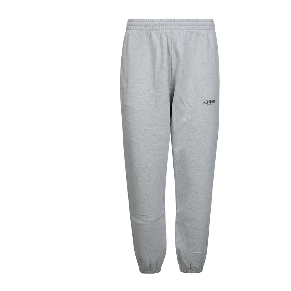 Represent Logo Print Joggingbroek Gray Heren