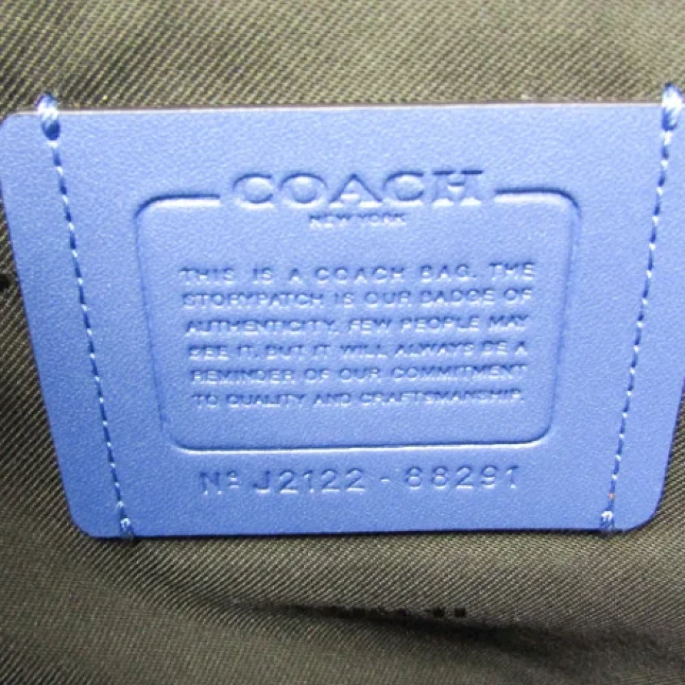 Coach Pre-owned Leather totes Blue Dames