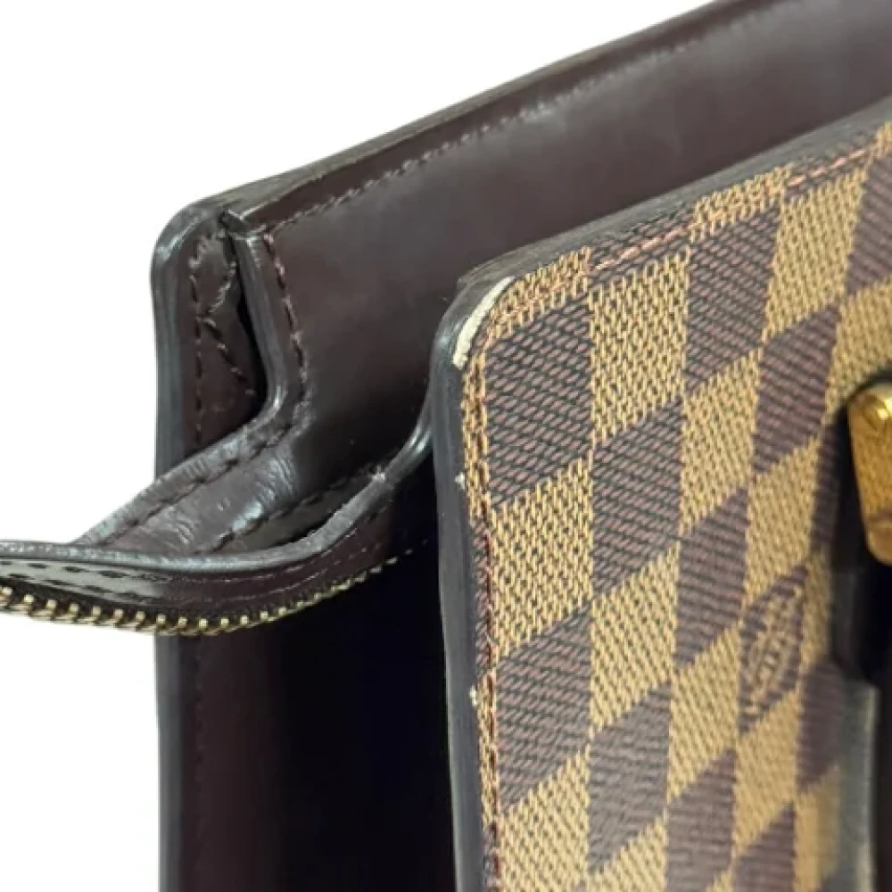 Louis Vuitton Vintage Pre-owned Canvas handbags Brown Dames