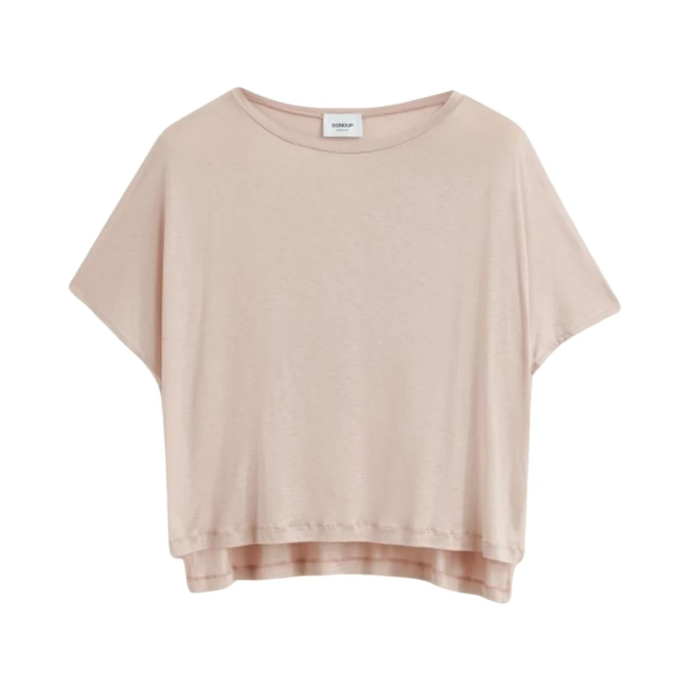 Dondup - Tops > T-Shirts - Pink - Dondup - Modalova